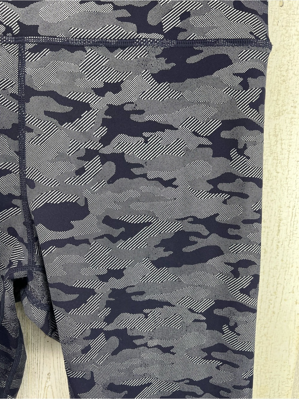 Zyia Active Navy Silver Camo Supreme Hi Rise 7/8 Length Womens 16-18 - Picture 3 of 8